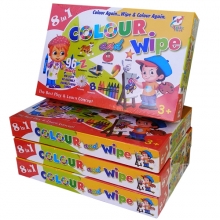 Colours and wipe, dhagatha, Maldives, Books, Stationary,Toys, Educational, kids